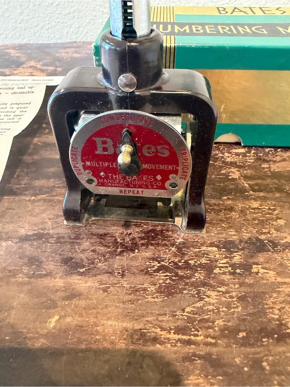 Numbering Machine Box - Picture 8 of 12